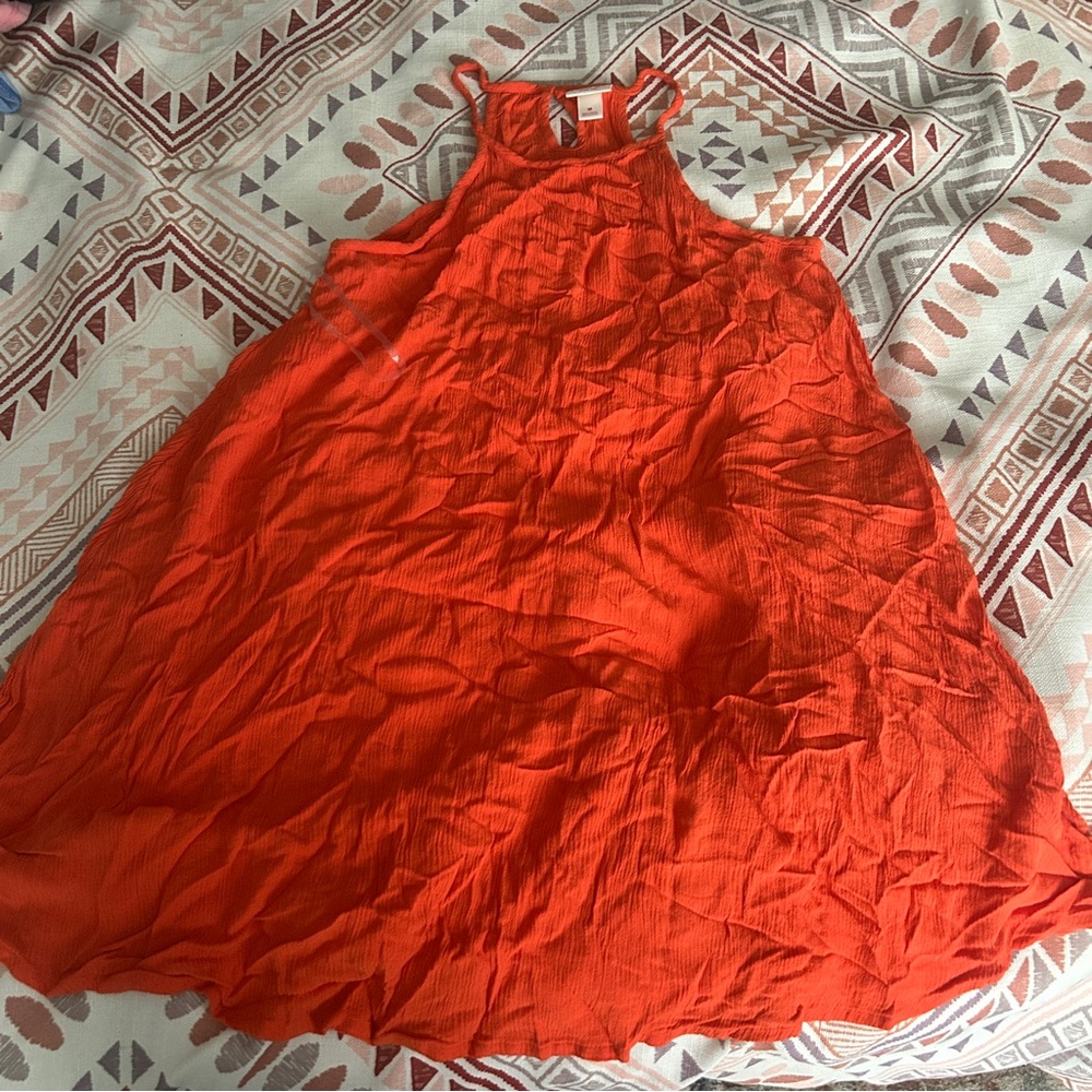 Mossimo women’s orange swimsuit cover up medium